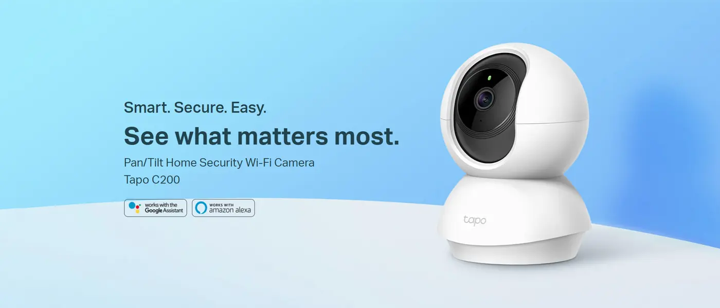 TP-LINK Tapo C200 1080p Pan & Tilt Home Camera | Evetech
